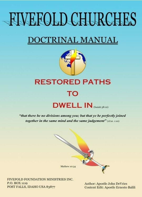 Fivefold Churches Doctrinal Manual