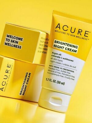 Acure- Brightening Night Cream Acure- Brightening Night Cream