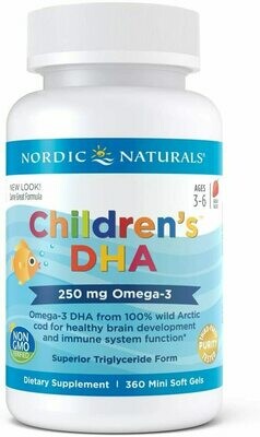 Nordic Naturals OMEGA-3 FISH OILS
Children's DHA