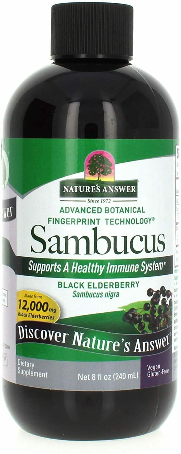 Nature's Answer Sambucus Black Elderberry