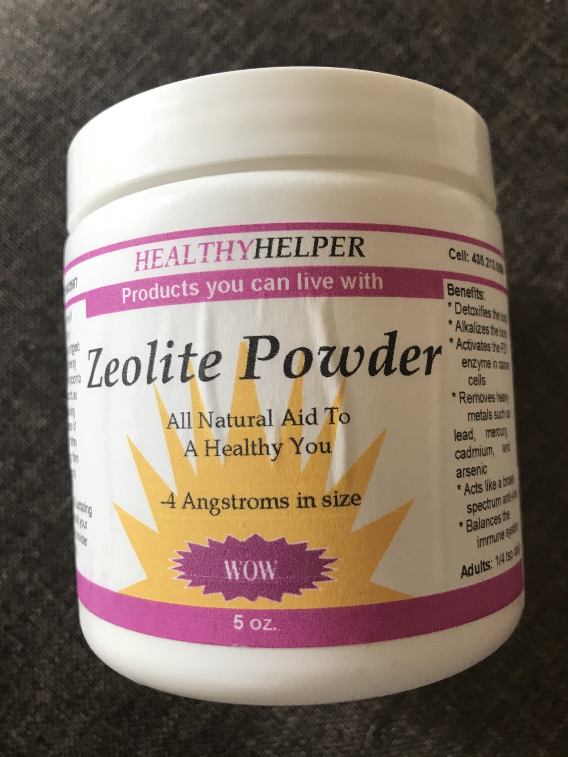 Rudy's Zeolite Powder