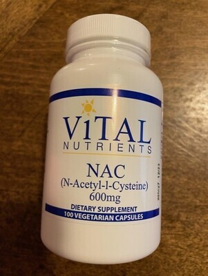 Vital Nutrients NAC 600mg