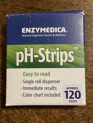 Enzymedica Ph Test Strips, 120-Count
