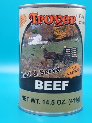 Troyer Canned Beef