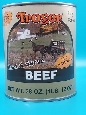 Troyer Canned Beef