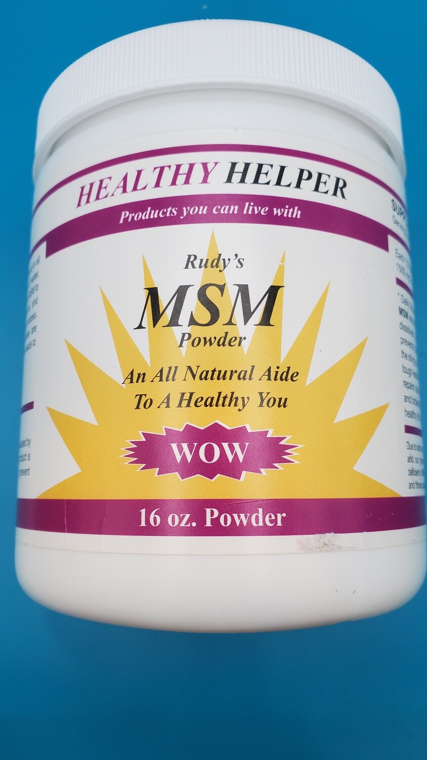 Rudy's MSM Powder