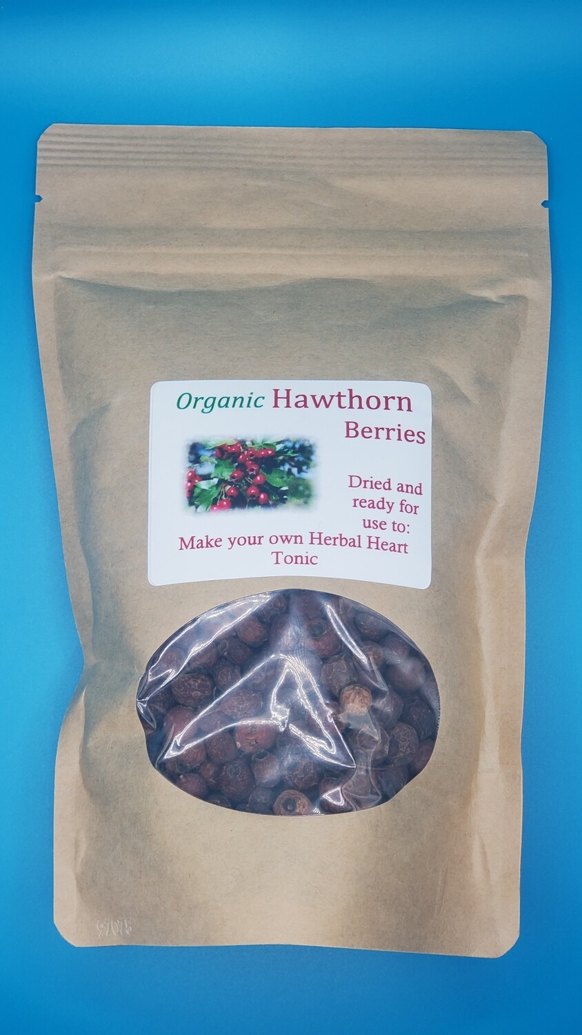 Hawthorn Berries, Organic
