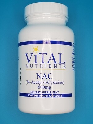 Vital Nutrients NAC 600mg