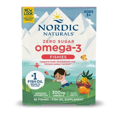 Nordic Naturals Nordic Omega-3 Fishies