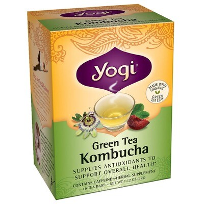 Yogi Kombucha Green Tea