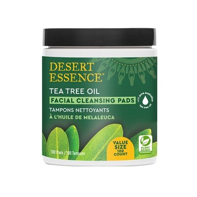Desert Essence (Tea Tree Oil) Facial Cleansing Pads