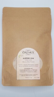 Slippery Elm Organic Bark Powder Slippery Elm Organic Bark Powder