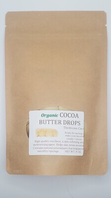 Cocoa Butter Drops Organic Cocoa Butter Drops Organic