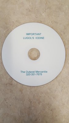 DVD Lugols Iodine (Rudy's)