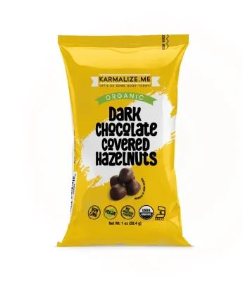 Karmalize.Me Dark Chocolate Covered Hazelnuts Karmalize.Me Dark Chocolate Covered Hazelnuts