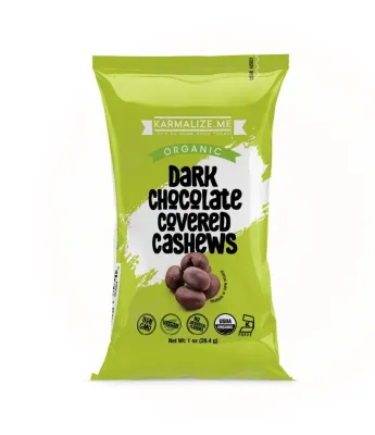 Karmalize.Me Dark Chocolate Covered Cashews Karmalize.Me Dark Chocolate Covered Cashews