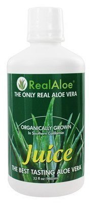 Real Aloe - Organically Grown Real Aloe Vera Juice - 32 oz.