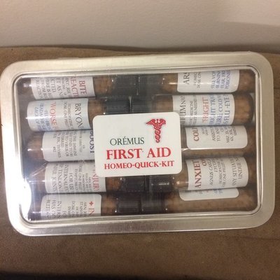First Aid Homeo Quick Kit in Tin Case