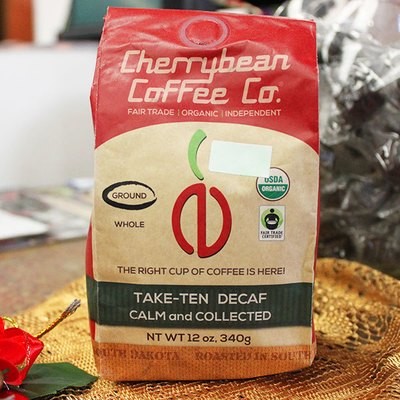 Cherrybean Take Ten Decaffeinated Calm & Collected — Ground Cherrybean Take Ten Decaffeinated Calm & Collected — Ground