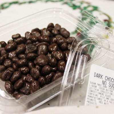 Dark Chocolate Raisins, No Sugar Added per Half lb