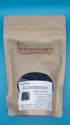 Elderberry, Organic Dried Berries Elderberry, Organic Dried Berries