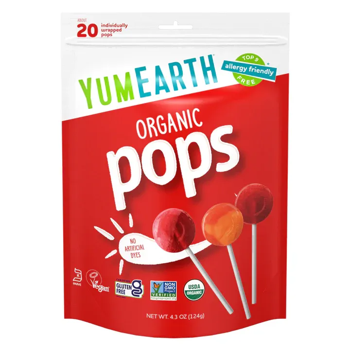 YUM EARTH Organic Pops