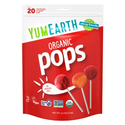 YUM EARTH Organic Pops