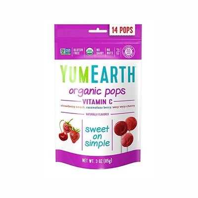 YUM EARTH Organic Vitamin C Pops