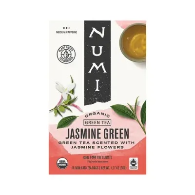 NUMI Organic Green Tea Jasmine Green NUMI Organic Green Tea Jasmine Green