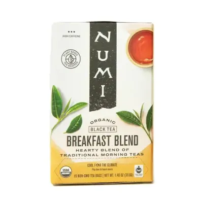 NUMI Organic Black Tea Breakfast Blend NUMI Organic Black Tea Breakfast Blend