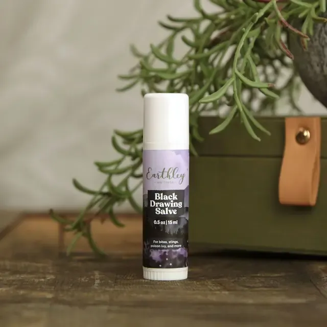 Earthley Wellness Black Drawing Salve