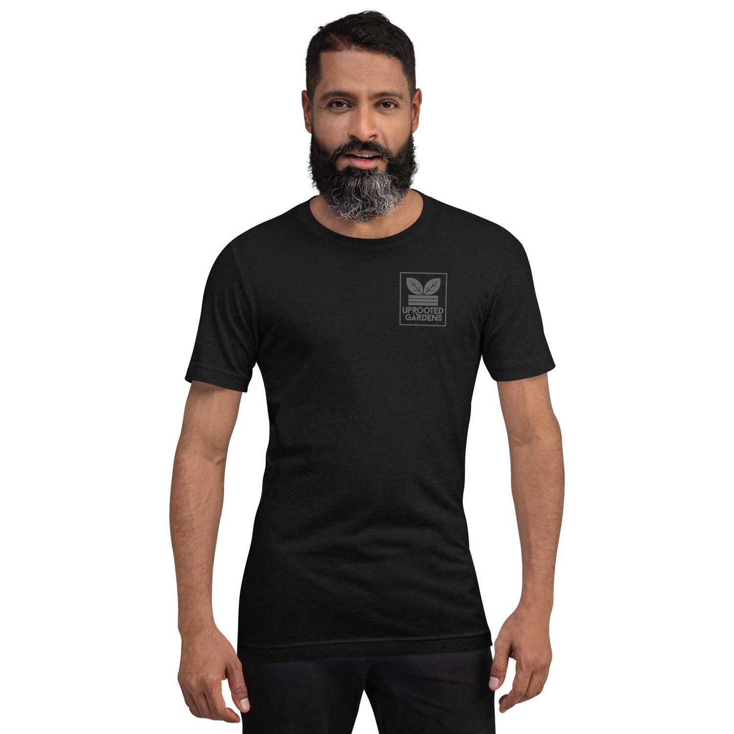 Black Monochromatic T-Shirt