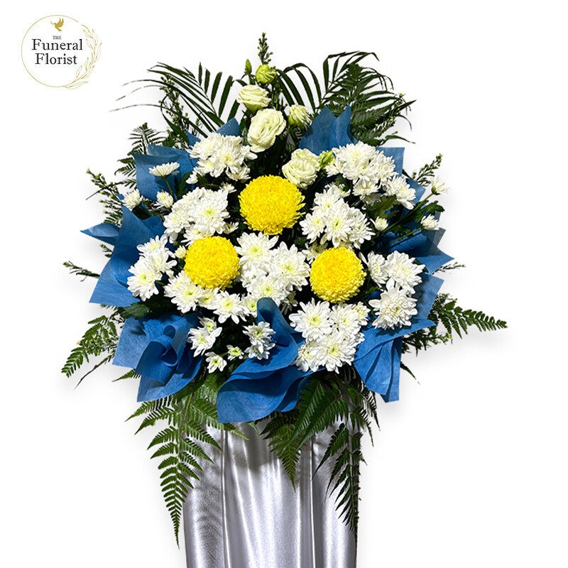 Solemn Tribute Wreath