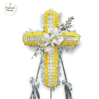 Consoling Cross Wreath