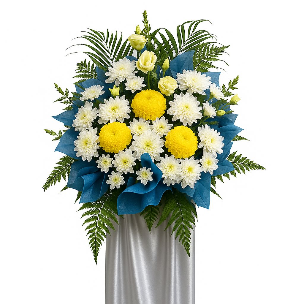 Solemn Tribute Wreath