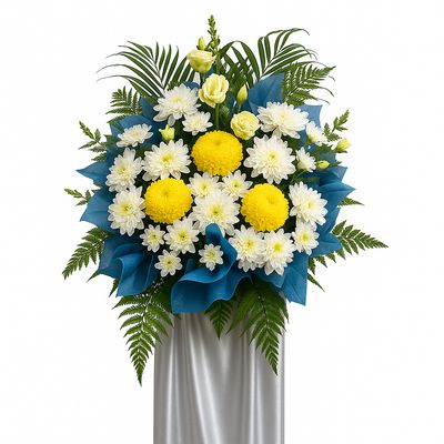 Solemn Tribute Wreath