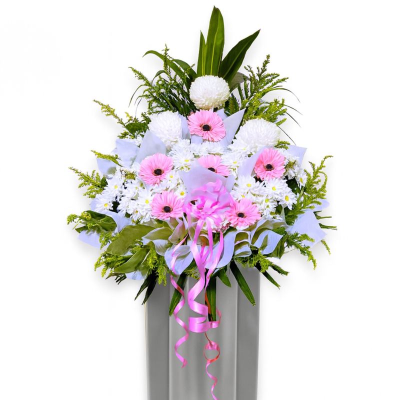 Sympathy Wreath WRB012