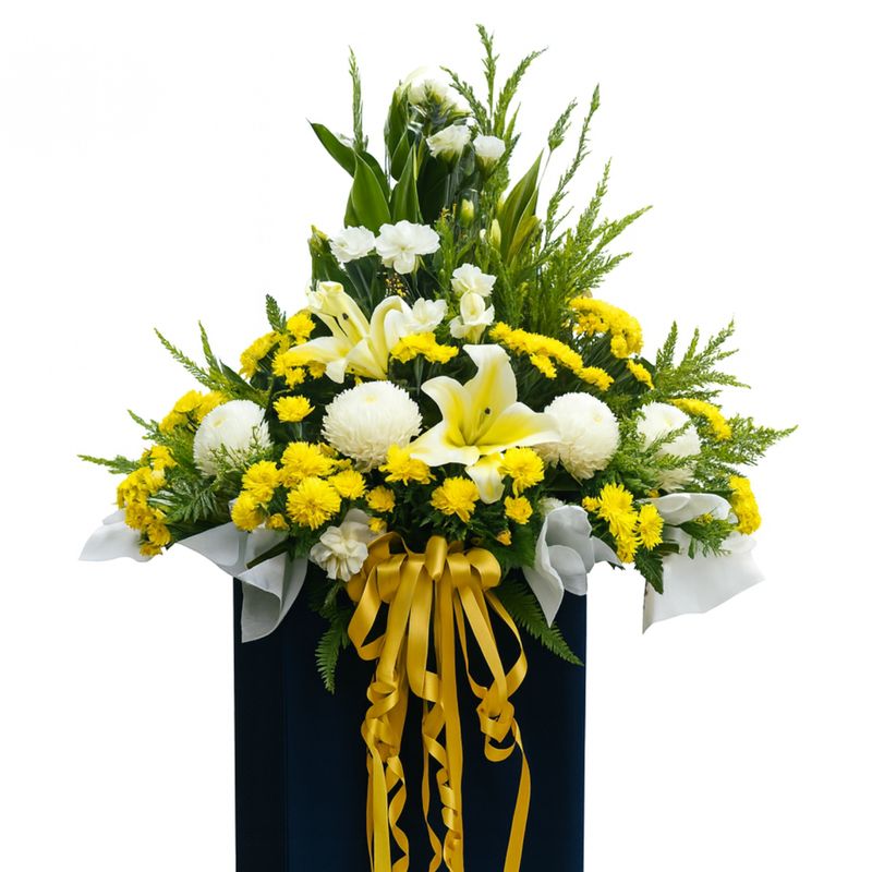 Sympathy Wreath WRB003