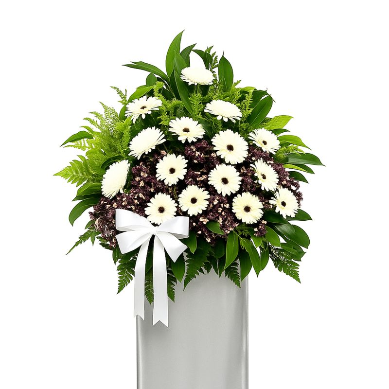 Sympathy Wreath WRB009