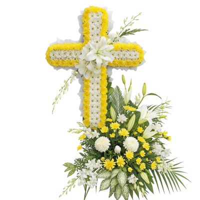 Cross Wreath WRE009