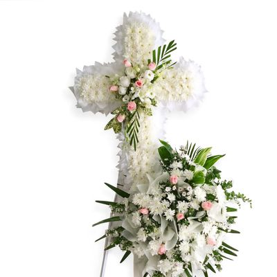 Cross Wreath WRE008