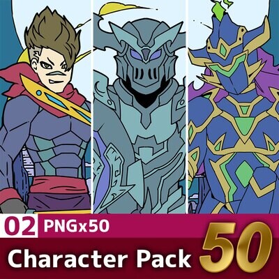 Character Pack [2] 50 items