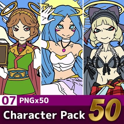Character Pack [7] 50 items