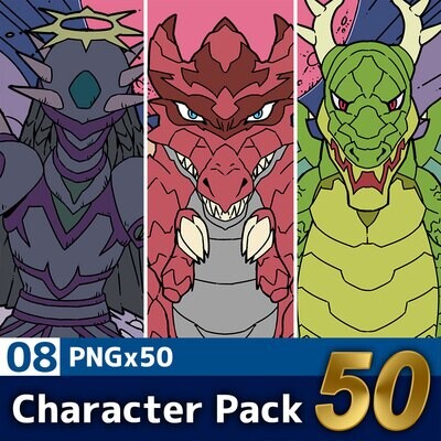 Character Pack [8] 50 items