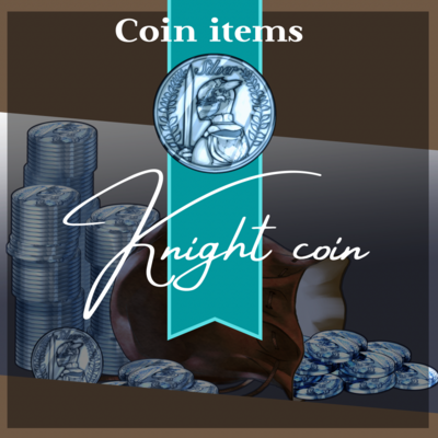 Dungeon item [Knight coins] coin set
