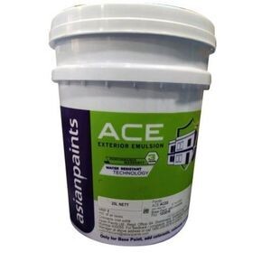 Asian ACE Exterior Emulsion White 10L
