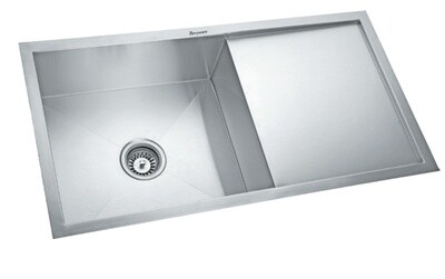 Parryware - Single bowl Sink With Drain Board C856599
