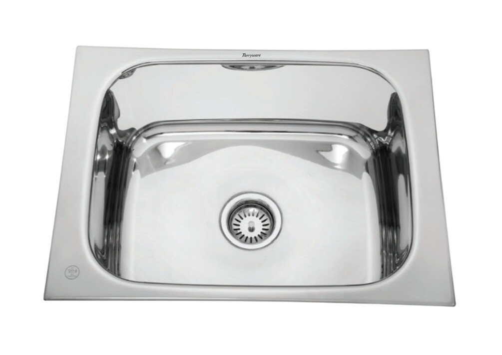Parryware - Single Bowl Sink Flat Edge C856971