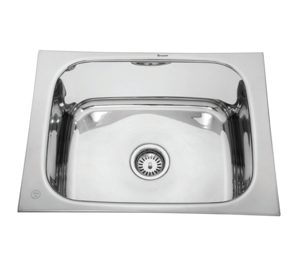 Parryware - Single Bowl Sink Folded Edge C857181