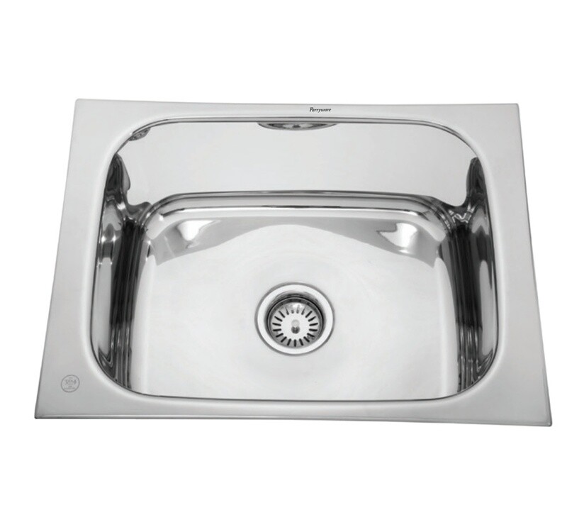 Parryware - Single Bowl Sink Flat Edge C857171